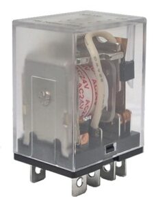 Relais D.P.D.T. 24 VAC - 8 contacts