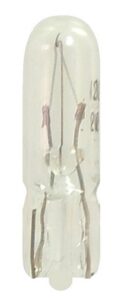 Ampoule miniature T5 W2.0 x 4.6D de 12.0 Volts