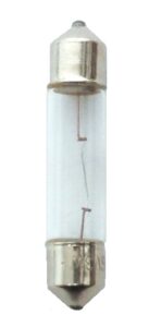 Ampoule miniature T8X36 S7 de 12.0 Volts