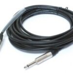 Câble audio Digiflex 6.3mm (1/4") mono - 25 pieds