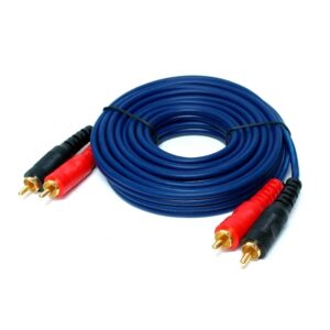 Câble audio RCA stéréo - 50 pieds