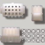 Prise molex femelle à 15 contacts 0.093’’