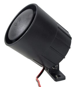 Sirène à 6 tonalités - 12 VDC / 20 Watts