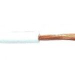Fil 1 conducteur 16 AWG multibrins blanc