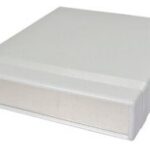 Boîtier Hammond 1598BBSGY - 6.0" x 7.0" x 1.34"