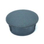 Bouchon en plastique noir - 19 mm