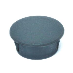 Bouchon en plastique noir - 19 mm
