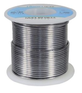 Bobine de soudure avec plomb et résine - 1.60 mm