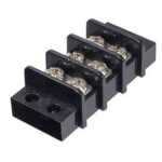 Bornier à vis double 300V 20A - 3 positions