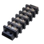 Bornier à vis double 600V 30A - 6 positions