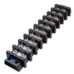 Bornier à vis double 600V 30A - 10 positions