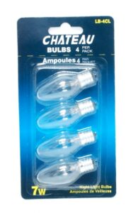 Ampoule incandescente 120 Volts 7 watts