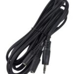 Câble avec fiche 3.5mm stéréo à 2 prises 3.5mm -6'