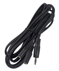 Câble avec fiche 3.5mm stéréo à 2 prises 3.5mm -6'