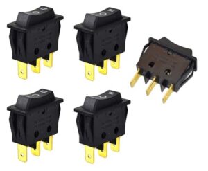 Interrupteur à bascule ON-Off-ON S.P.D.T. 125V / 250V (5 pièces)