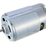 Moteur électrique de remplacement pour projets électroniques, diamètre 35 mm, longueur 57 mm (12 V c.c. 12,200 tr/min)