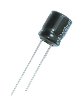 Condensateur radial polarisé 2.2 μF à 450 VDC