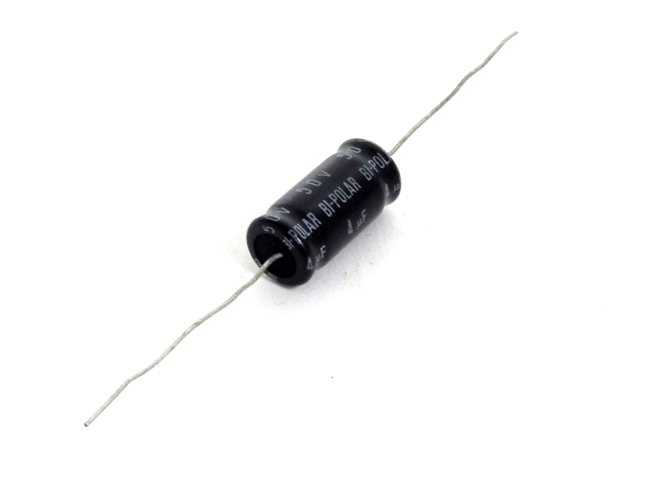 Condensateur axial non polarisé 4 μF à 50 VAC