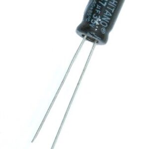 Condensateur radial polarisé 47 µF à 35 VDC