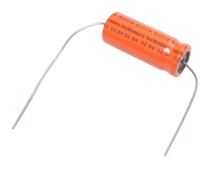 Condensateur axial polarisé 470 μF à 25 VDC
