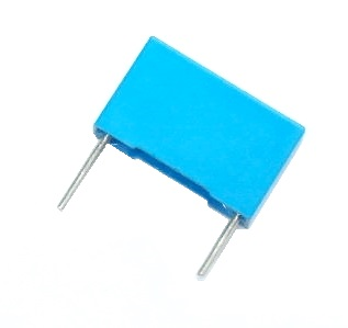 Condensateur radial non polarisé 1 μF à 100 VAC