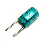 Condensateur non-polarisé 150PF 160V radial petit B