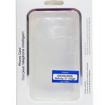 Étui pour Samsung Galaxy S7 Edge transparent, lisse et mince, protège contre les égratignures