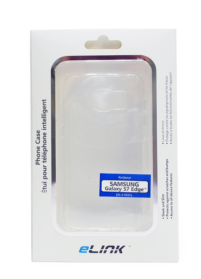 ÉTUI POUR SAMSUNG GALAXY S7 EDGE TRANSPARENT