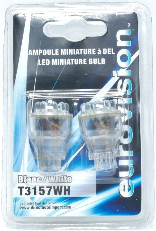 Paquet de 2 ampoules miniatures à DEL no. T3157