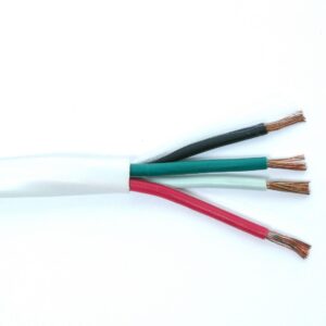 Fil mural pour haut-parleur 4 cond. /16 AWG