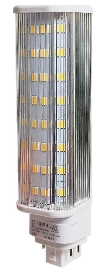 Ampoule DEL base G24 4 contacts base rotative