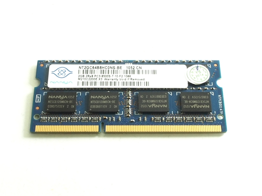 MÉMOIRE DE PORTABLE DDR3 2G