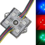 Modules de 4 DELs RVB (Rouge / Vert / Bleu) à l'épreuve de l'eau
