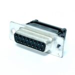 Connecteur 15 contacts femelle pour câble plat