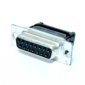Connecteur 15 contacts femelle pour câble plat