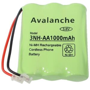 Pile pour téléphone sans-fil Ni-Mh 3.6V / 1000 mAh