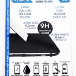 Protecteur d'écran en verre trempé pour iphone 6.