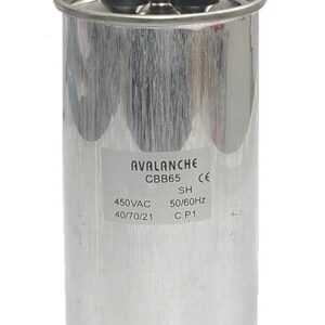 Condensateur pour thermopompe 450 VAC, 5+50 uF