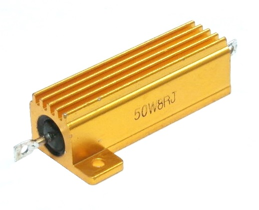 Résistance métallique 8 ohms / 50 Watts