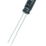 Condensateur radial polarisé 1 µF à 50 VDC 105°C