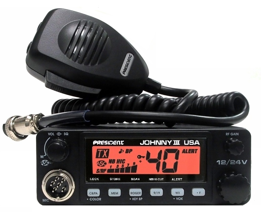 Radio CB Johnny III USA 12/24V