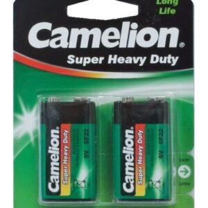 Paquet de 2 piles 9V Camelion