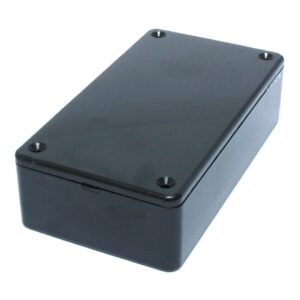 Boîtier Hammond 1591BSBK - 4.4" x 1.2" x 2.5"