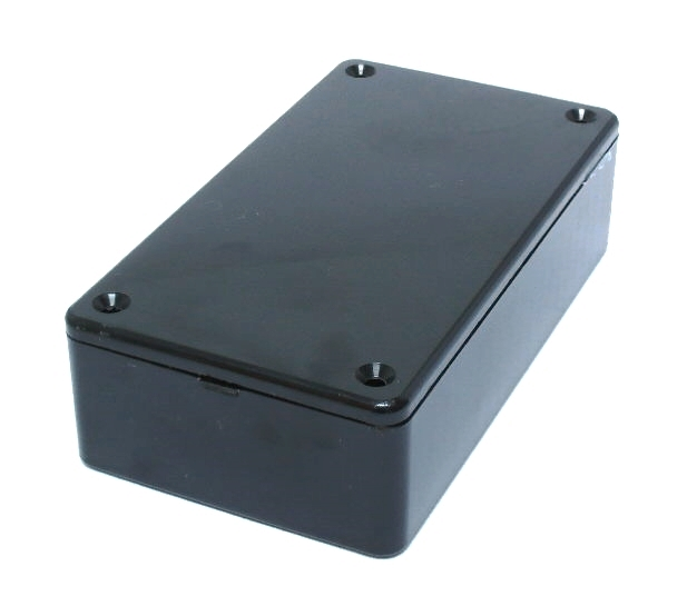 Boîtier Hammond 1591BSBK - 4.4" x 1.2" x 2.5