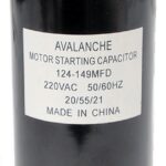Condensateur pour moteur 220 VAC 124-149 uF