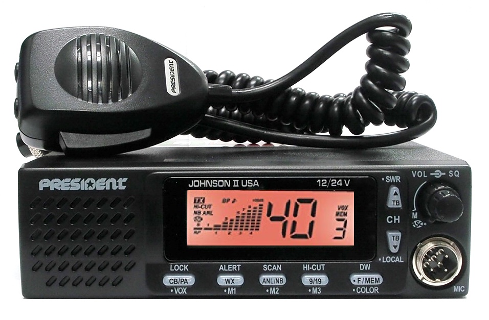Radio CD President Johnson II 12/24V
