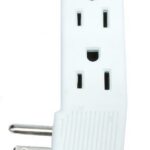 Multiprise électrique latérale à 3 prises