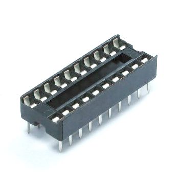 Support pour circuit intégré à 20 contacts