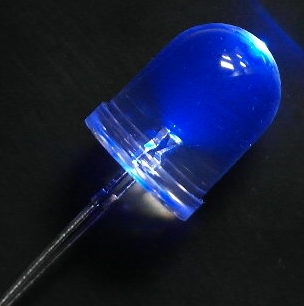 DEL bleu HD 10 mm 2.9 à 3.3 V