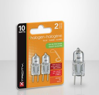 AMPOULES HALOGÈNES T3 JCD / 10W